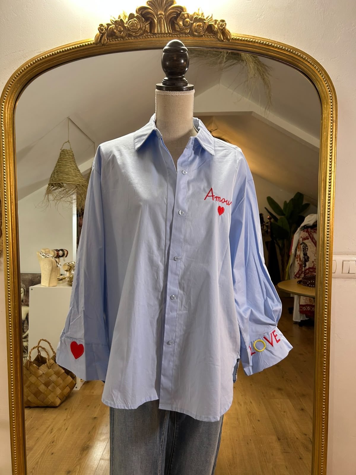 Camisa Oversize Amour