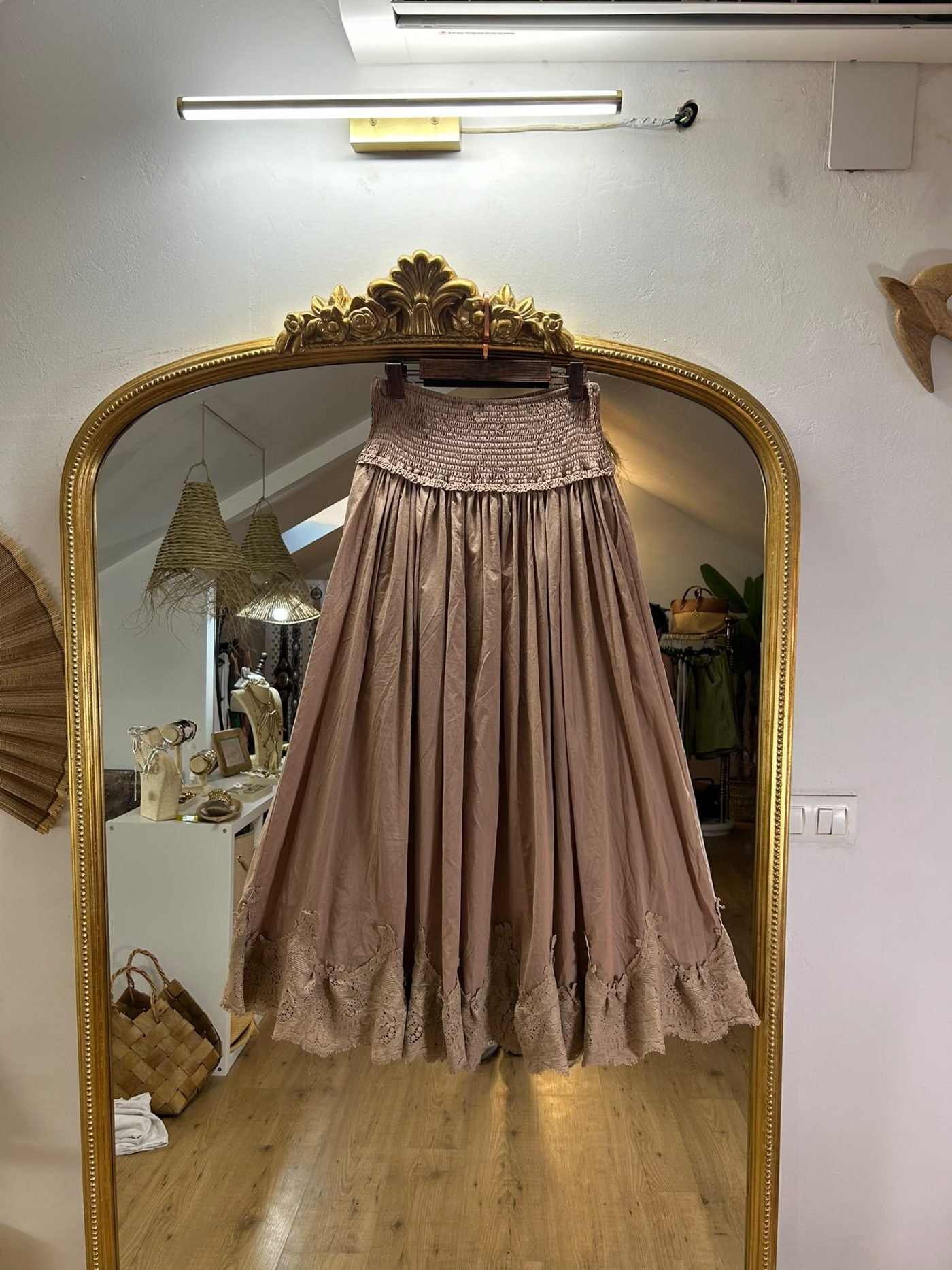 Falda Boho Cintura Elástica