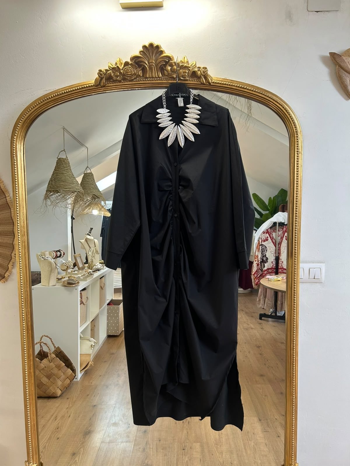 Vestido fruncido