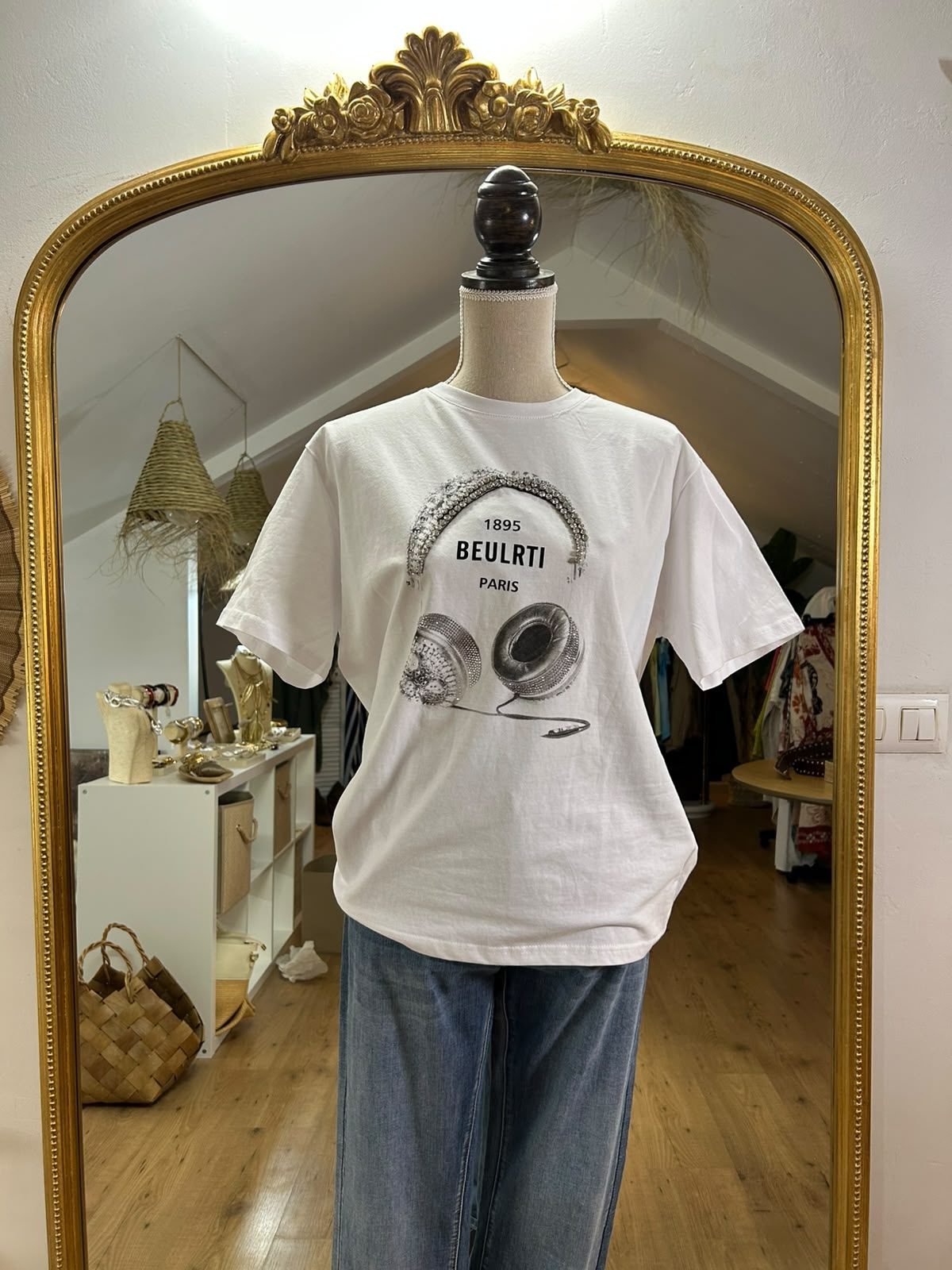Camiseta Blanca París